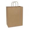 Kraft Paper Shopping Bags, Extra Large