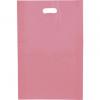 Frosted Colored Merchandise Bag, Cerise, 14 X 3 X 21"
