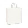 Star Shoppers Bag, White, 13 X 7 X 13"