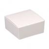 Colored Paper Ballotin Boxes, White, Medium
