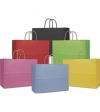 Multi Colored Varnish Stripe Shopping Bags For Supplies & Packaging