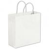 Berkley Shoppers Bag, Solid White, 10 X 4 X 10"
