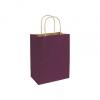 Varnish Stripe Shoppers Bag, Grape, 8 1/4 X 4 3/4 X 10 1/2"