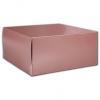 Rose Gold Tinted Boxes, 12 X 12 X 5 1/2"