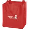 Non-woven Market Tote Bags, Red, Medium