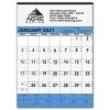 2021 Blue & Black Contractors Memo Calendar, Printed & Personalized
