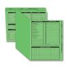 Real Estate Folder, Pre-printed, Right Panel List, Letter Size, Closing Checklist, Green, 11 3/4 X 9 5/8"