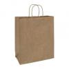 Escort Shoppers Bag, Kraft, 13 X 6 X 15 1/2"