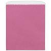 Hot Pink Paper Merchandise Bags, Medium 8 1/2 X 11"