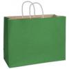 Radiant Shoppers Bag, Green, 16 X 6 X 12 1/2"