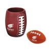 Football In Can Holder Combo, Printed Personalized Logo, Promotional Item, 100