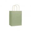 Varnish Stripe Shoppers Bag, Sage, 8 1/4 X 4 3/4 X 10 1/2"
