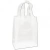 Clear-frosted, Flex-loop Shoppers Bags, Large