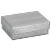 Charm Jewelry Boxes, Silver Foil Embossed, Extra Large