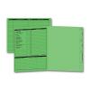 Real Estate Folder, Pre-printed, Left Panel List, Letter Size, Closing Checklist, Green, 11 3/4 X 9 5/8"