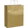 Gold Paper Bags With Handles, Kraft, Personalized, Extra Large 16 X 6 X 19"