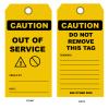 Weatherproof Out Of Service Tags