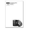 Automotive Notepad With Tires