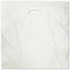White Plastic Bags, Extra-lqarge, 20 X 20" + 5" Bottom Gusset