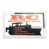 High Gloss White Raised Ink Business Card