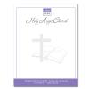 Custom Church Letterhead With Cross & Bible In Background