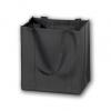Unprinted Non-woven Market Tote Bags, Black, Small