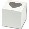 Heart-window Cupcake Boxes