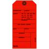 Red Inventory Tags, Custom Printed