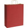 Varnish Stripe Shoppers Bag, Red, 16 X 6 X 19"