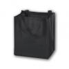 Unprinted Non-woven Market Tote Bags, Black, Medium