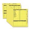 Real Estate Folder, Pre-printed, Right Panel List, Letter Size, Closing Checklist, Yellow, 11 3/4 X 9 5/8"