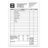 Furnace And Chimney Cleaning Invoice Receipt Form 
