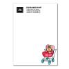 Stick Figure Notepads With Baby