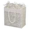 Clear-frosted, High-density Euro-shoppers Bags, Small