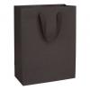 Upscale Shopping Bags, Espresso, Large