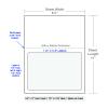7.5" X 5.125" Integrated Labels | 1-up (1500 Sheet Case)
