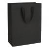 Manhattan Eco Euro-shoppers Bag, Black, 10 X 5 X 13"