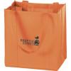 Non-woven Market Tote Bags, Orange, Small