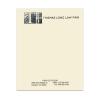 Colonial White Linen - 24 Lb Letterhead - Raised Ink