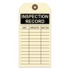 Inspection Record Tag