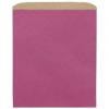 Cerise  Pink Kraft Merchandise Bags, Medium 8 1/2 X 11"