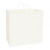 White Paper Shopping Bags, 16 X 10 X 15 1/2"