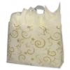 Clear Frosted Plastic Bags With Handle, Stars, Large16 X 6 X 12"