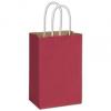 Radiant Shoppers Bag, Crimson, 5 1/4 X 3 1/2 X 8 1/4"