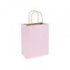 Varnish Stripe Shoppers Bag, Light Pink, 8 1/4 X 4 3/4 X 10 1/2"