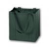 Unprinted Non-woven Market Tote Bags, Green, Small