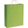 Varnish Stripe Shoppers Bag, Green, 16 X 6 X 19"