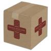 Custom-printed Corrugated Boxes, 4 Sides, Kraft, Medium, 1 Bundle