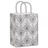 Damask Paper Bags With Handle, Medium