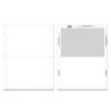 V Fold Duplex Multi-purpose Pressure Seal Self-mailer Form Blank Face, Screen Back